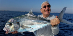 Caught this African Pompano at West Palm Beach, FL